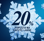 -20% popusta na kapute i jakne!