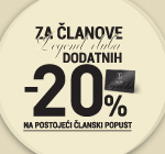 Samo za članove LC kluba!