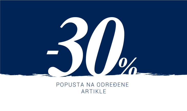 -30% na određene artikle