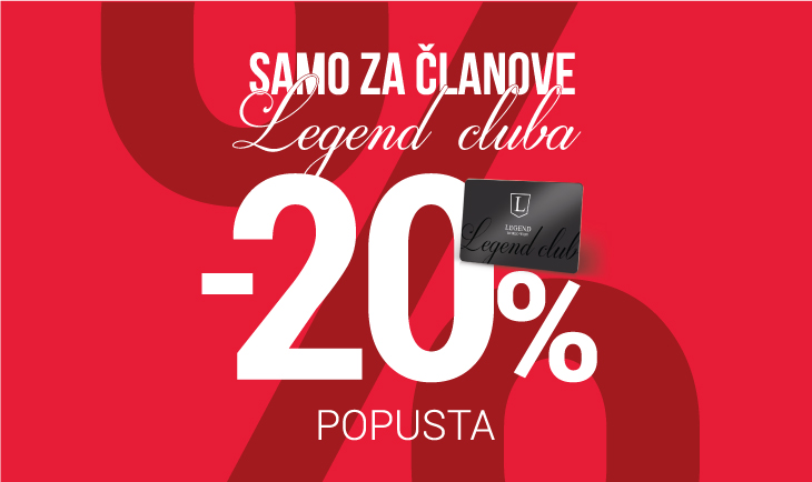 -20% samo za članove LC kluba