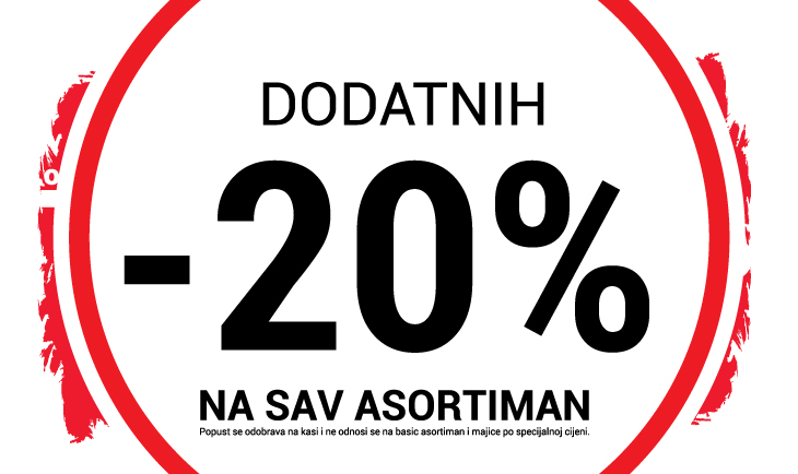 -20% popusta na sve