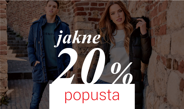 20% na jakne