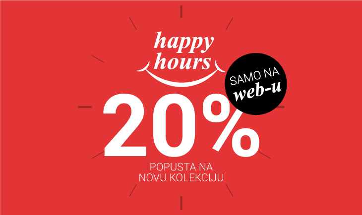 Happy hours samo na web-u!