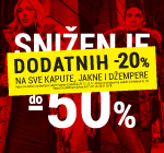 Dodatnih -20% na određene grupe proizvoda