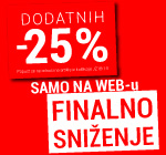 Dodatnih -25% SAMO NA WEB SHOP-u!