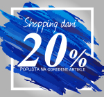 Shopping dani -20% popusta